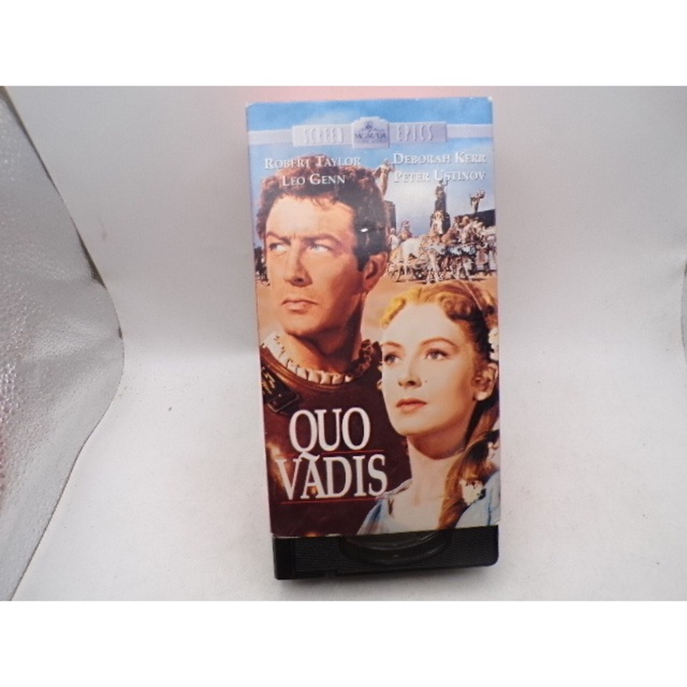 Quo‎ Vadis VHS MGM Screen Epics Robert Taylor Deborah Kerr 1951 Historical Drama